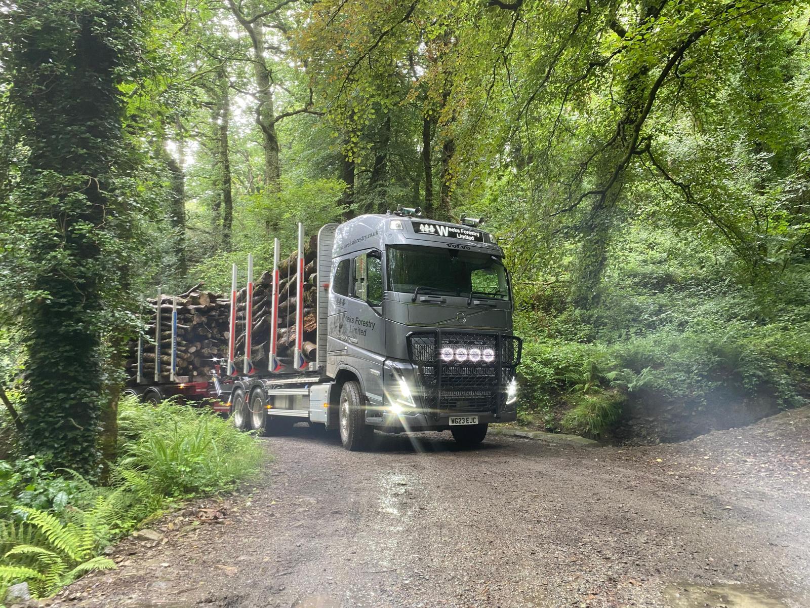 Volvo VH forestry lorry